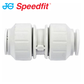 PEM0428WP 28mm Straight Connector JG Speed FIT POLY PIPE 
